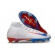 Nike Zoom Mercurial Superfly 10 Elite FG Bianco Blu Rosso