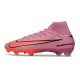 Nike Zoom Mercurial Superfly 10 Elite FG Rosa Arancio