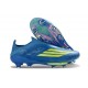Adidas F50+ LL FG X MESSI Team Blu Royal Giallo Solare Semi Blu Burst