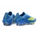 Adidas F50+ LL FG X MESSI Team Blu Royal Giallo Solare Semi Blu Burst