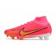 Scarpe Nike Zoom Mercurial Superfly IX Elite FG Rosa Oro