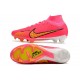 Scarpe Nike Zoom Mercurial Superfly IX Elite FG Rosa Oro