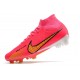 Scarpe Nike Zoom Mercurial Superfly IX Elite FG Rosa Oro