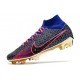Scarpe Nike Zoom Mercurial Superfly IX Elite FG Blu Rosso Oro