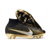 Scarpe Nike Zoom Mercurial Superfly IX Elite FG Nero Oro Argento