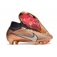 Scarpe Nike Zoom Mercurial Superfly IX Elite FG SE X Mbappe Rame Metallico