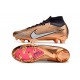 Scarpe Nike Zoom Mercurial Superfly IX Elite FG SE X Mbappe Rame Metallico