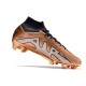 Scarpe Nike Zoom Mercurial Superfly IX Elite FG SE X Mbappe Rame Metallico