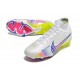 Scarpe Nike Zoom Mercurial Superfly IX Elite FG Bianco Rosa Volt