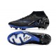 Nike Air Zoom Mercurial Superfly 9 Elite FG Nero Cromo Hyper Royal