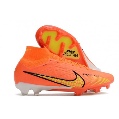 Nike Zoom Mercurial Superfly IX Elite FG Uomo Arancio Oro