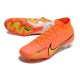 Nike Zoom Mercurial Superfly IX Elite FG Uomo Arancio Oro