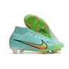 Nike Zoom Mercurial Superfly IX Elite FG Uomo Blu Giallo