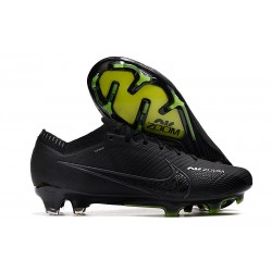 Nike Mercurial Vapor 15 Elite per terreni duri Nero Grigio Fumo Scuro Summit Bianco Volt
