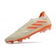 Scarpa Nuovo adidas Copa Pure+ FG Bianco Off Arancione Solare Team