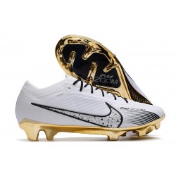 Nike Mercurial Vapor 15 Elite per terreni duri Bianco Oro