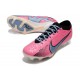 Nike Mercurial Vapor 15 Elite per terreni duri Rosa Argento