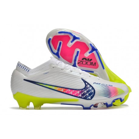Nike Mercurial Vapor 15 Elite per terreni duri Bianco Rosa Blu