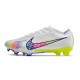 Nike Mercurial Vapor 15 Elite per terreni duri Bianco Rosa Blu