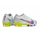 Nike Mercurial Vapor 15 Elite per terreni duri Bianco Rosa Blu