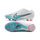 Scarpe Nike Zoom Mercurial Vapor XV Elite FG Bianco Blu