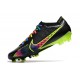 Scarpe Nike Zoom Mercurial Vapor XV Elite FG Nero Rosa Verde