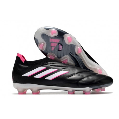 Scarpa adidas Copa Pure+ FG Nero Core Zero Metallico Rosa Shock Team