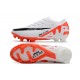 Scarpe Nike Zoom Mercurial Vapor XV Elite FG Bianco Rosso Nero