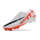 Scarpe Nike Zoom Mercurial Vapor XV Elite FG Bianco Rosso Nero